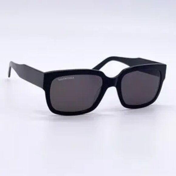 NEW BALENCIAGA SUNGLASSES BB0049S BLACK main image 7
